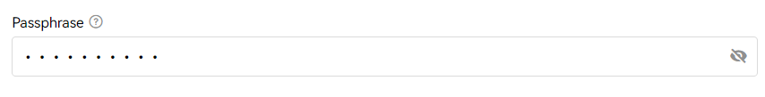 OKX API key creation form with a field for 'passphrase', showing 'cryptobots' as an example