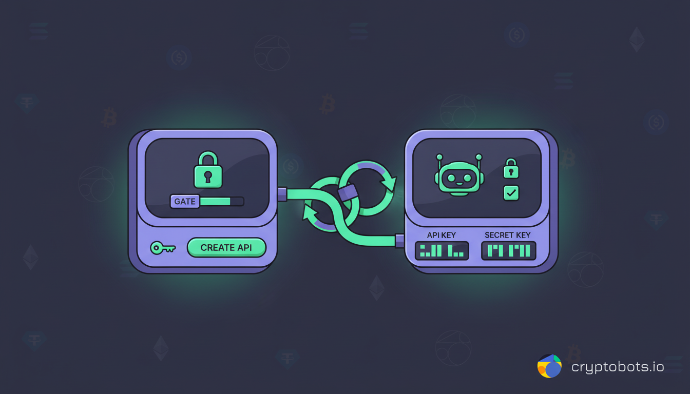 How to Create Gate.io API Keys for Cryptobots