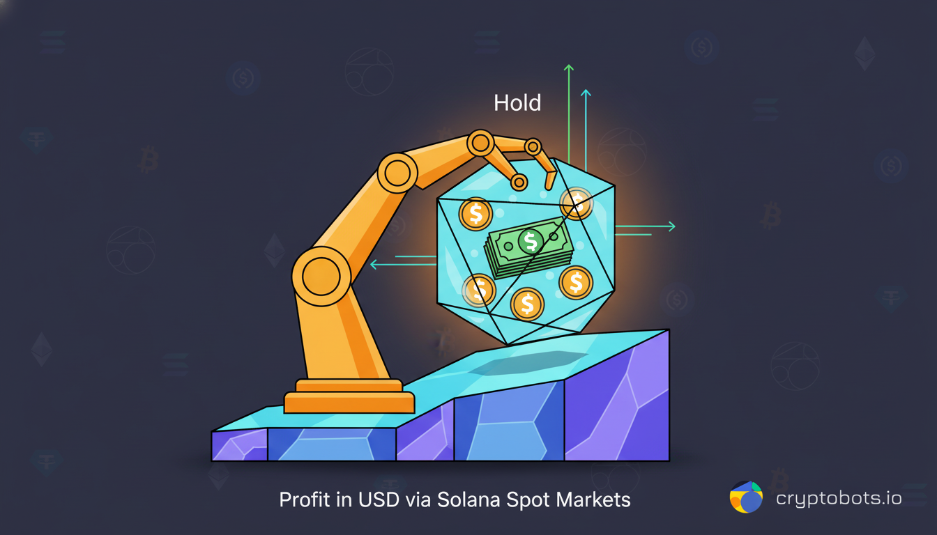 CB010S strategy overview for holding USD profit in Solana spot markets